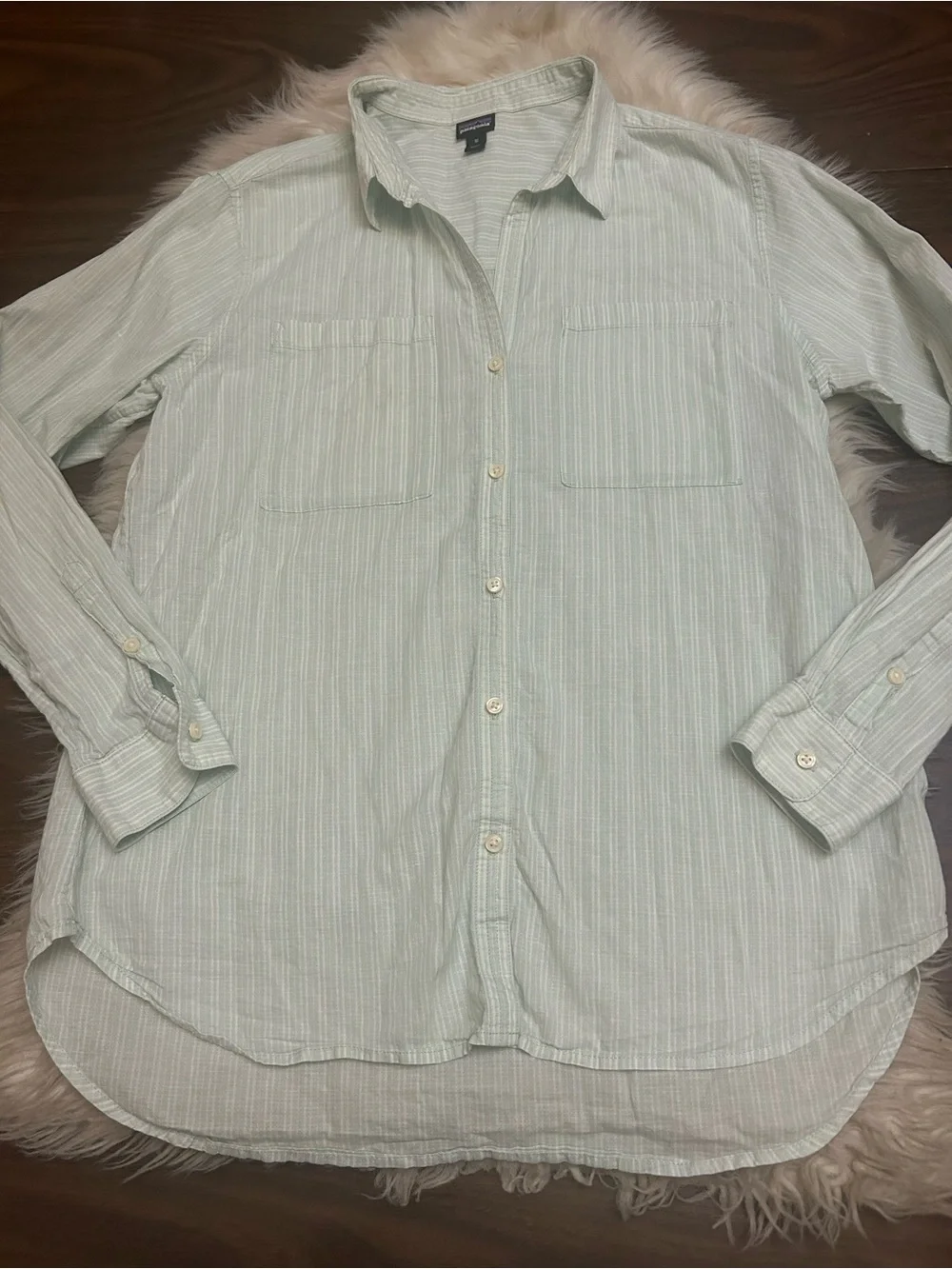 PATAGONIA Lightweight A/C° Buttondown Organic Cotton Shirt Style #54296